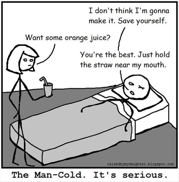 man cold