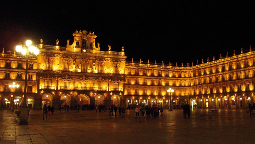 Panorámica Plaza Mayor Noche